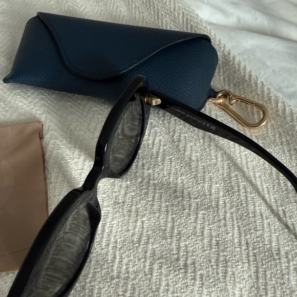 Loewe Black Butterfly Sunglasses with Case main image 6